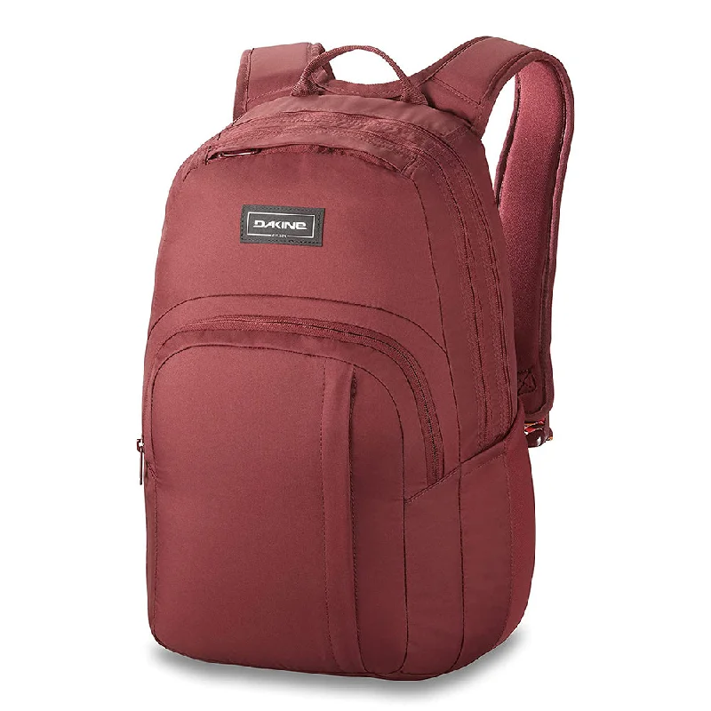 Camping hiking gear shine-Dakine Unisex Campus M 25L Port Red One Size Casual Backpacks Bags - 10002634-PORTRED