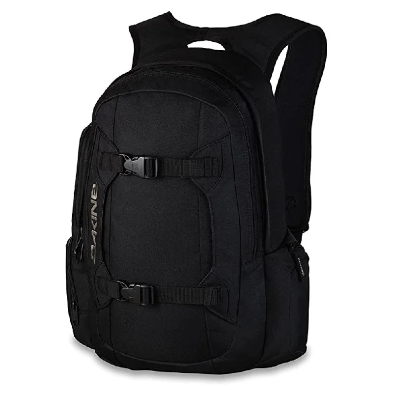 Camping hiking gear cheer-Dakine Unisex Black One Size Mission 25L Backpack - 10002637-BLACK