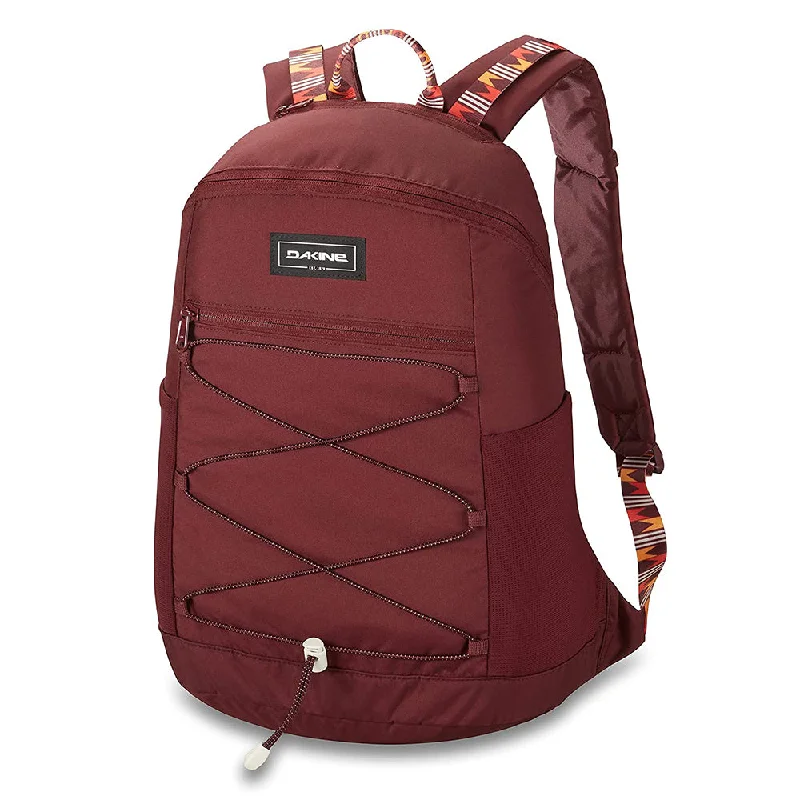 Camping hiking gear rush-Dakine Unisex WNDR Pack 18L Port Red One Size Backpacks - 10002629-PORTRED