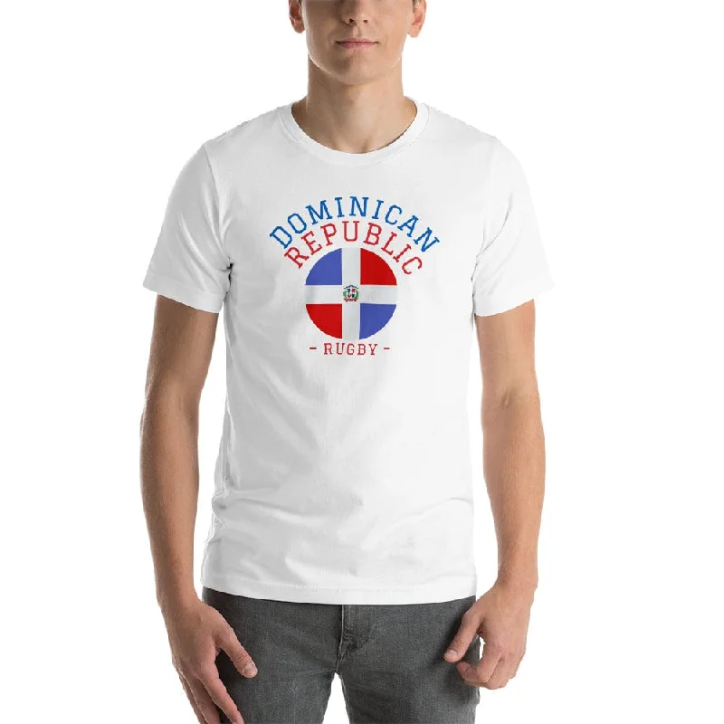 Camping hiking trail endurance-Dominican Republic Rugby Cotton T-Shirt