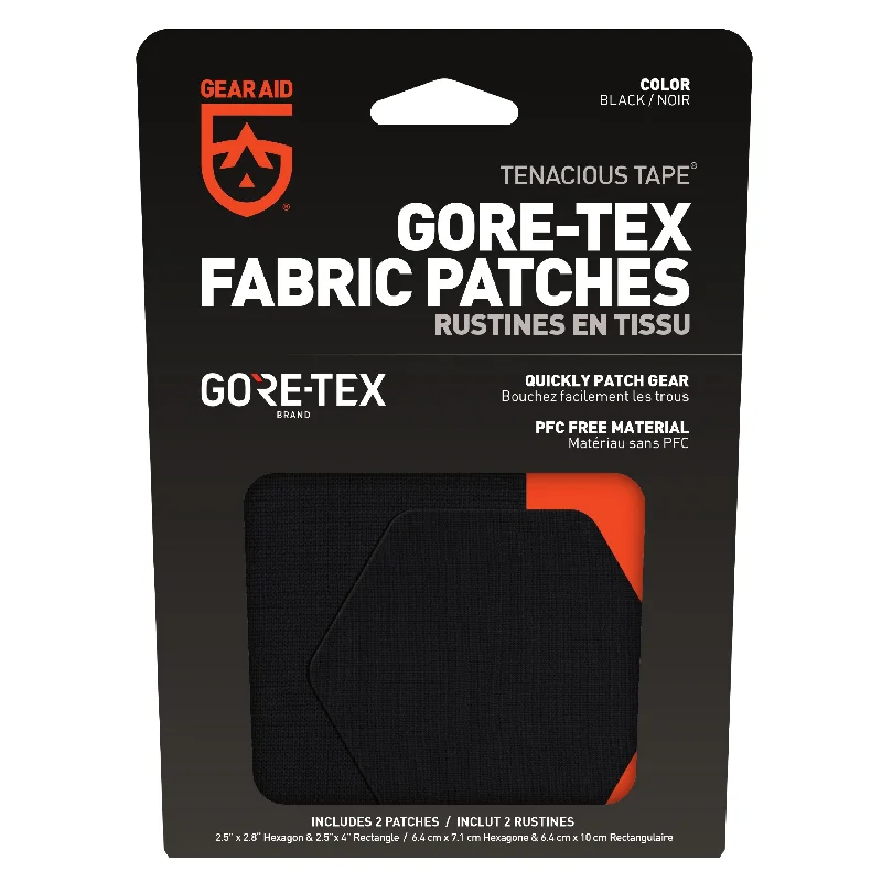 Camping hiking trail blend-Tenacious Tape GORE-TEX Fabric Patches - Hex & Rect