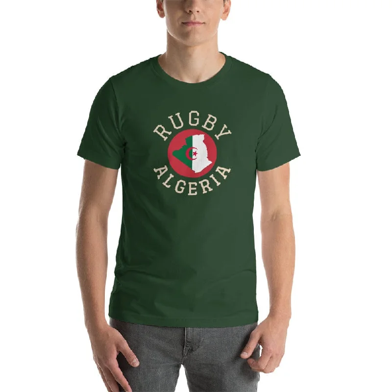 Camping hiking trail finds-Algeria Rugby Cotton T-shirt