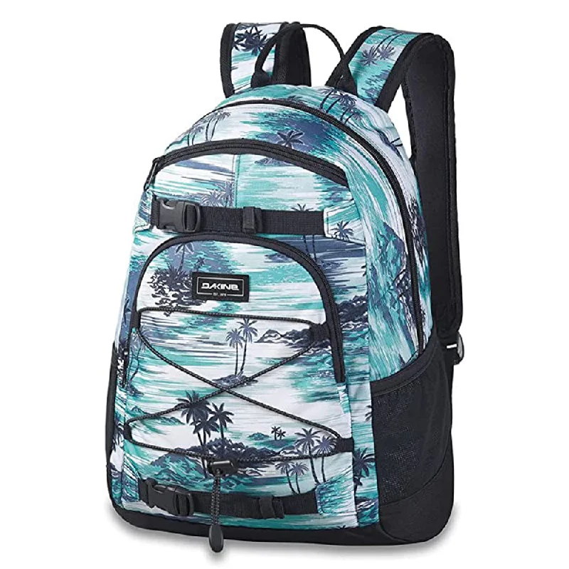 Camping hiking trail freedom-Dakine Unisex Blue Isle Grom One Size 13L Backpack - 10001452-BLUEISLE