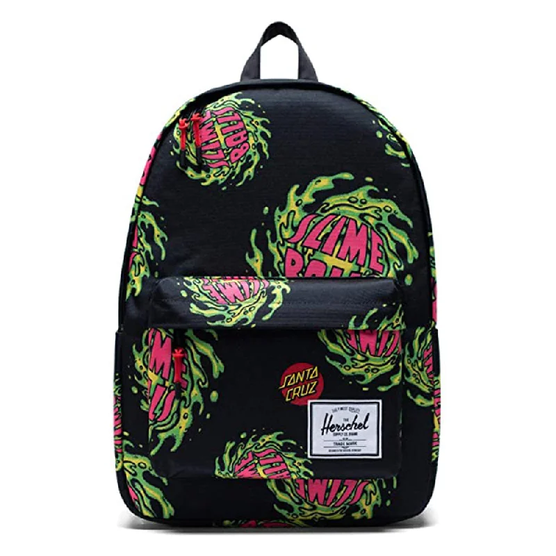 Camping hiking gear quality-Herschel Unisex Hot Pink/Black One Size Backpack - 10492-02573