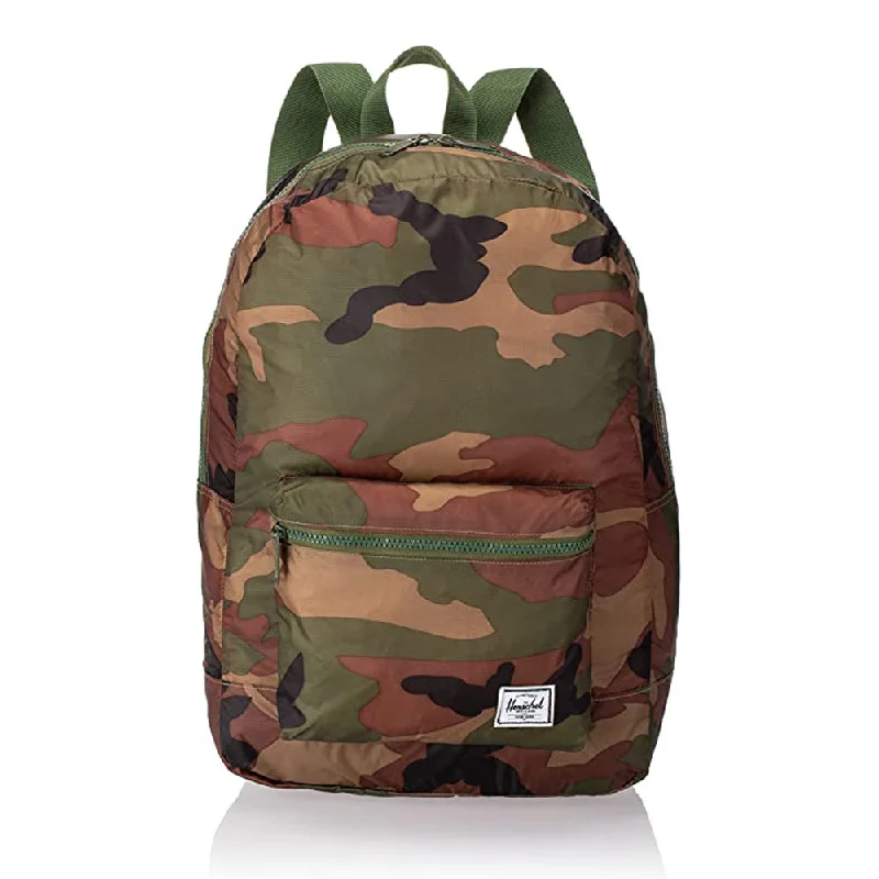 Camping hiking nature gifts-Herschel Unisex Woodland Camo 24.5L Packable Casual Backpack - 10614-01899