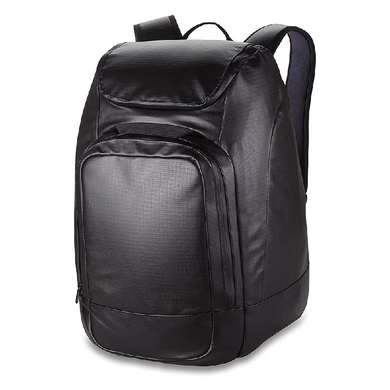 Camping hiking gear vibe-Dakine Unisex Black Coated Boot Locker 50L Backpack - 10001455-BLACKCOATED