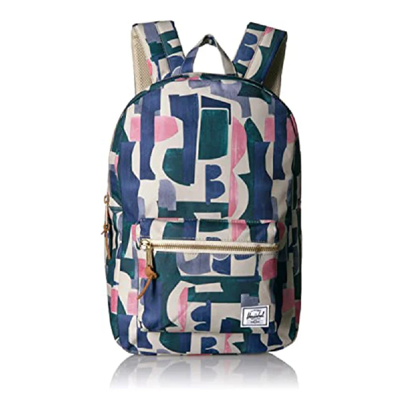 Camping hiking gear glow-Herschel Unisex Abstract Block Mid-Volume 17L Settlement Backpack - 10033-02995