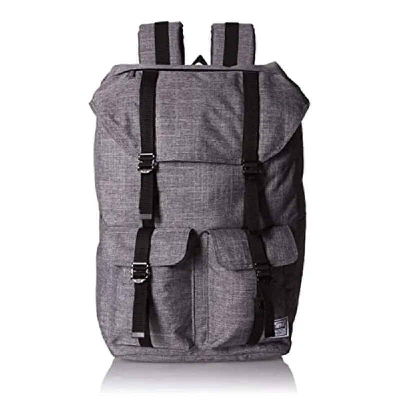 Camping hiking gear boosts-Herschel Unisex Raven Crosshatch 33L Buckingham Backpack - 10509-01132