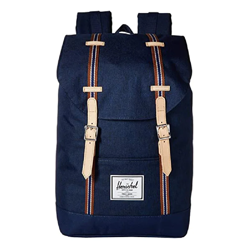 Camping hiking trail finds-Herschel Unisex Medieval Blue Crosshatch/Medieval Blue One Size Retreat Backpack - 10066-02527