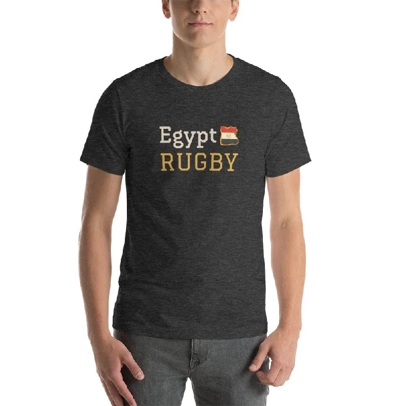 Camping hiking trail glow-Egypt Rugby Cotton T-shirt