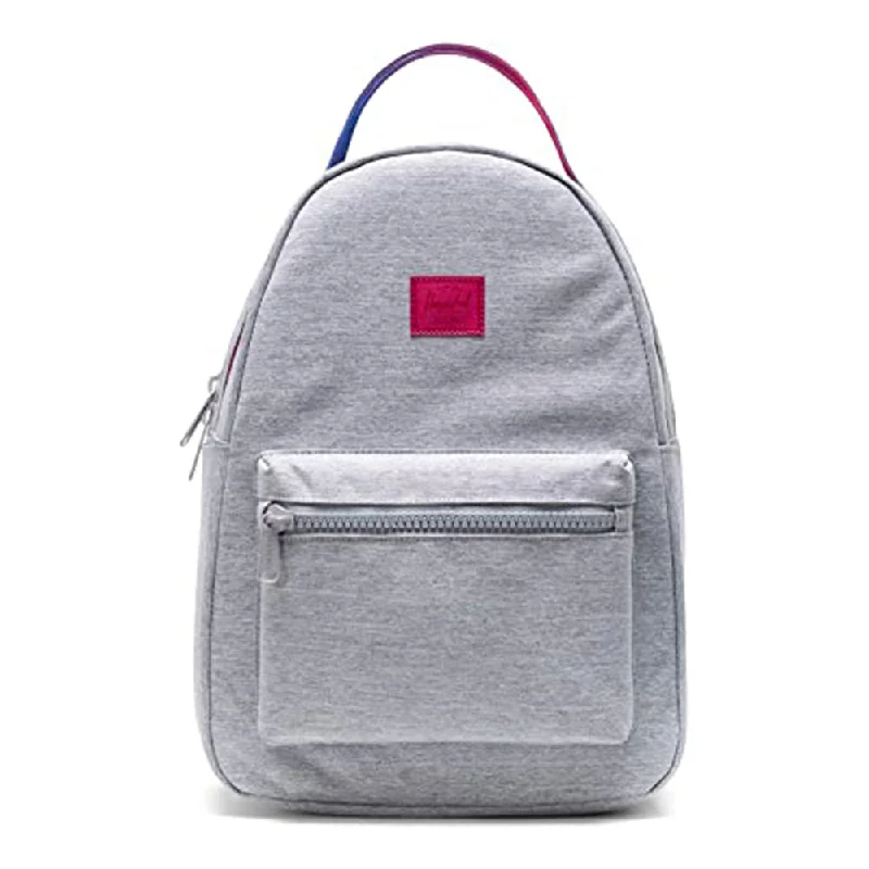 Camping hiking gear thrill-Herschel Unisex Light Grey Crosshatch Sunrise One Size Small Backpack - 10502-03925