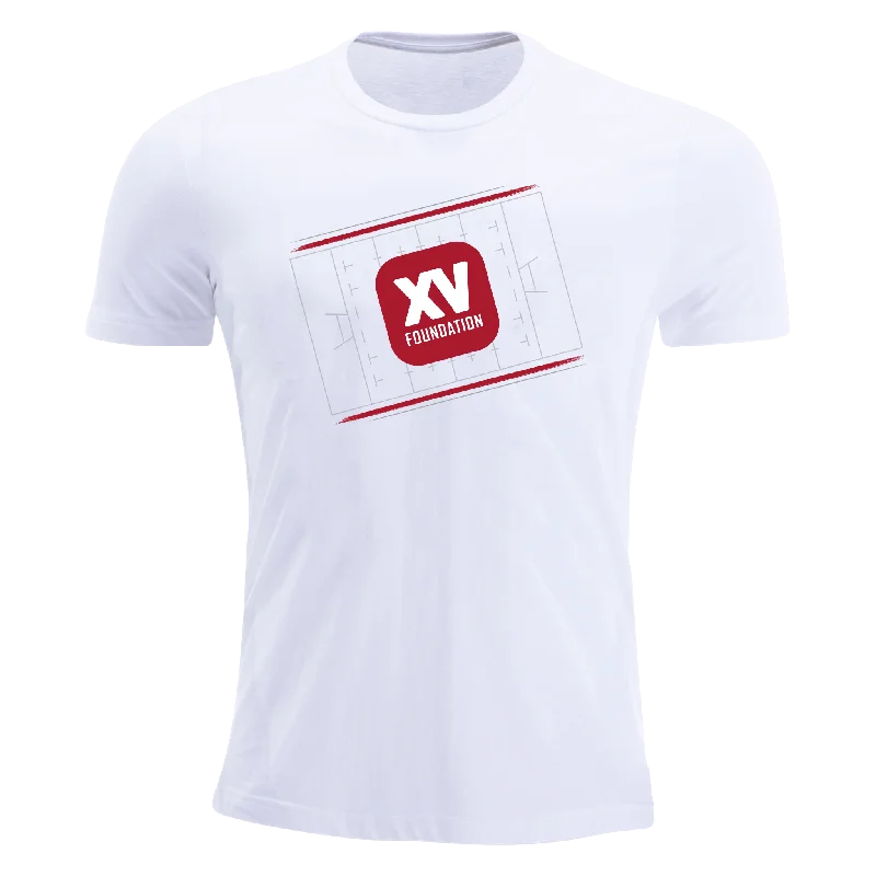 Camping hiking trail skip-XV Foundation White Premiership T-Shirt