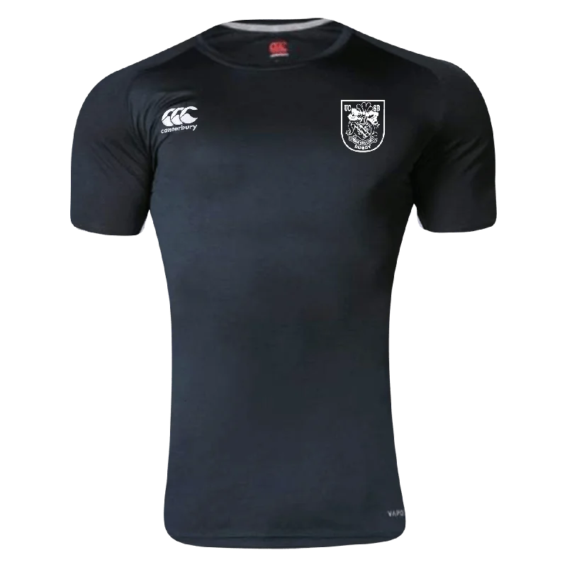 Camping hiking outdoor glow-UCSB RUGBY Canterbury Black Core Vapodri Superlight Rugby T-Shirt