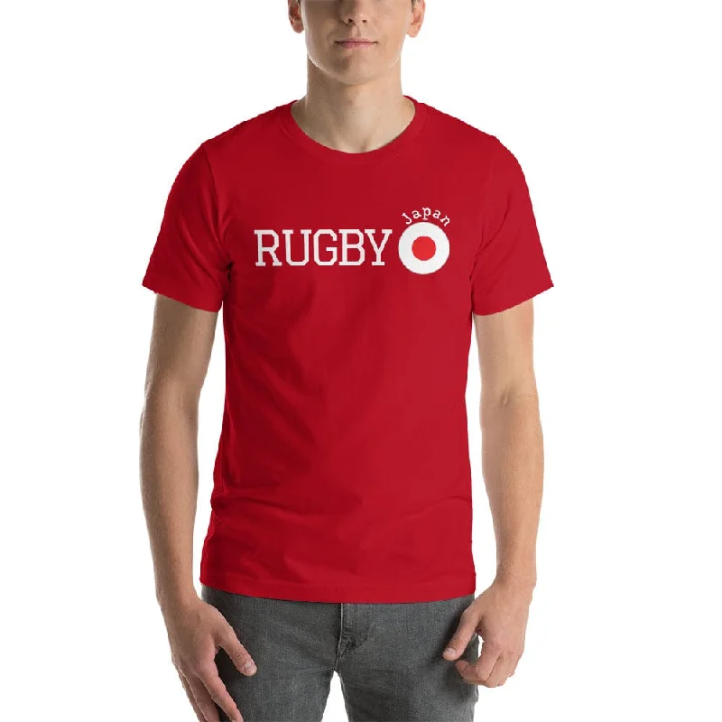 Camping hiking nature peace-Rugby Japan Cotton T-shirt