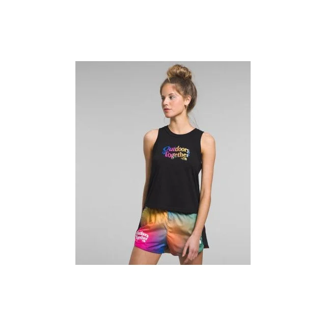 Camping hiking trail bond-Women's Pride Tank