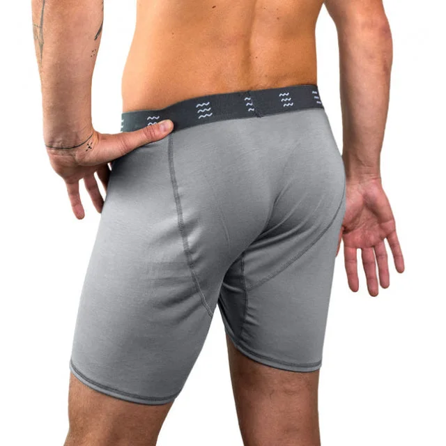 Camping hiking gear vibe-Men's Bamboo Motion Boxer Brief