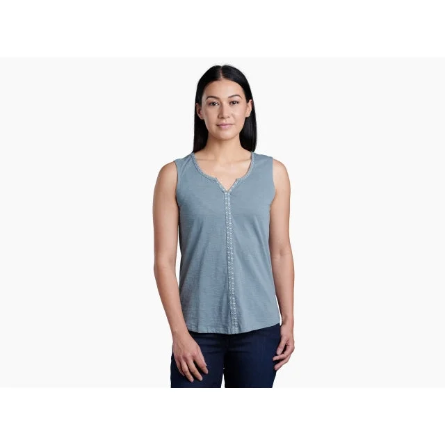 Camping hiking trail views-Women's Shay Tank