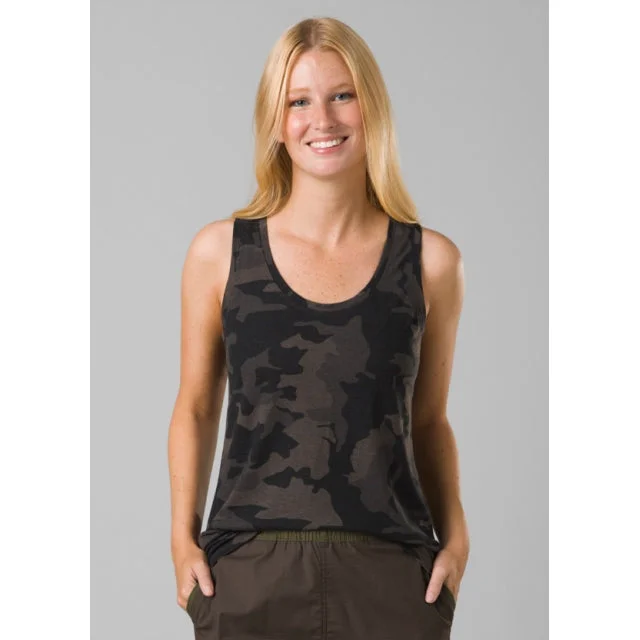 Camping hiking trail serenity-Women's Cozy Up Tank