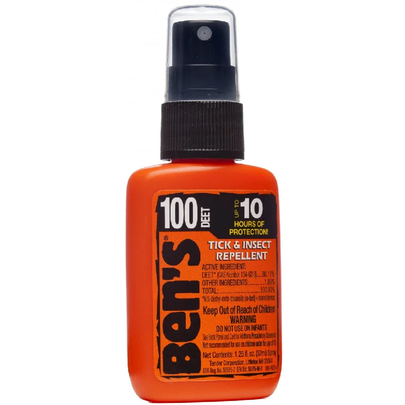 affordable camping mat straps-Bens 100% Deet Bug Spray 1.25 oz