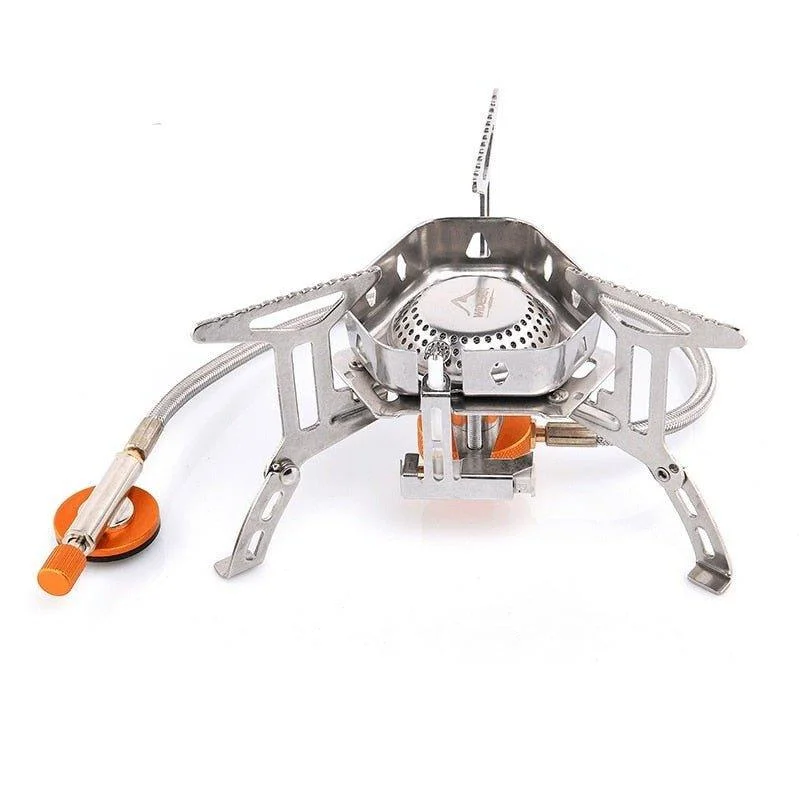 Camping hiking trail peace-Camping Wind Proof Gas Burner Outdoor