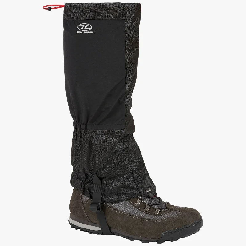 Camping hiking trail loop-Cuillin Gaiters, Black