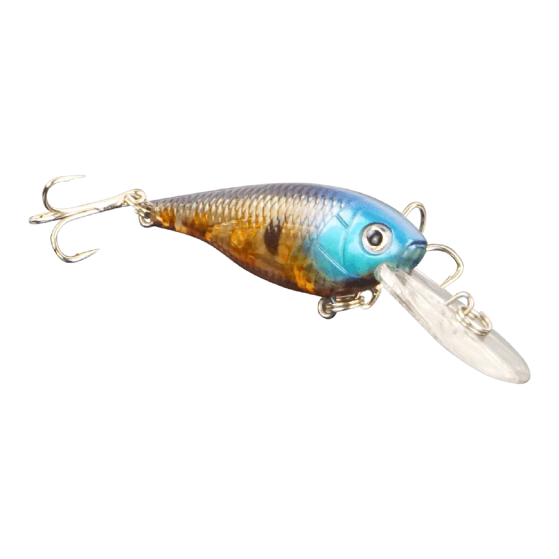 Camping hiking nature calm-Finesse 'Madbass' Camo Blue, 85mm Deep Diving Crankbait