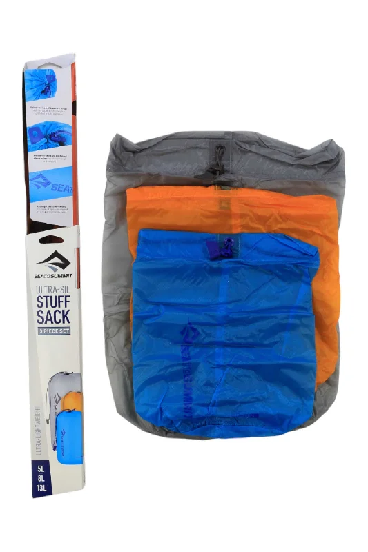 Camping hiking gear features-Sea to Summit Ultra Sil Stuff Sack Set